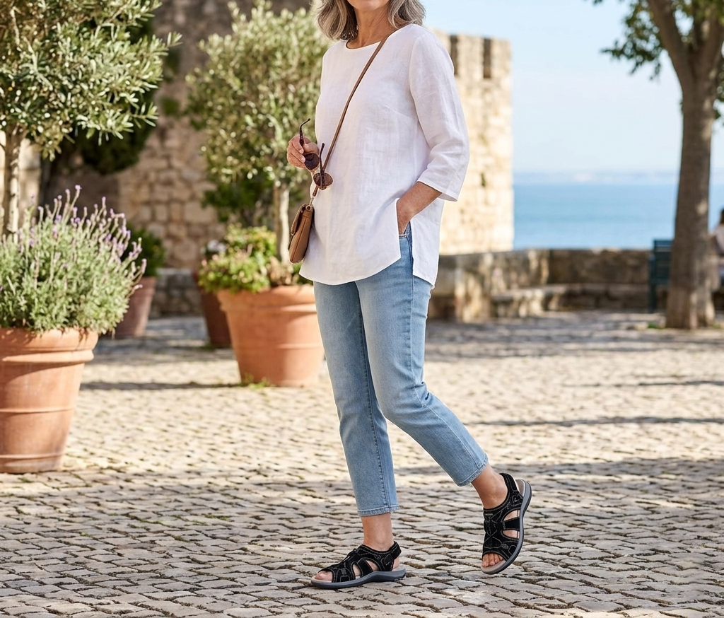 🏆 2026 Best Seller – Women’s Cloud-Soft Adjustable Sandals with Arch Support ☁️